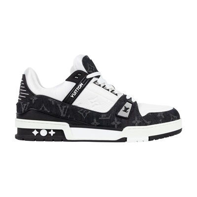 路易威登 LOUIS VUITTON LV Trainer 運動鞋 1A9JGB 黑Trainer 運動鞋 原廠盒子/防塵袋/購買證明