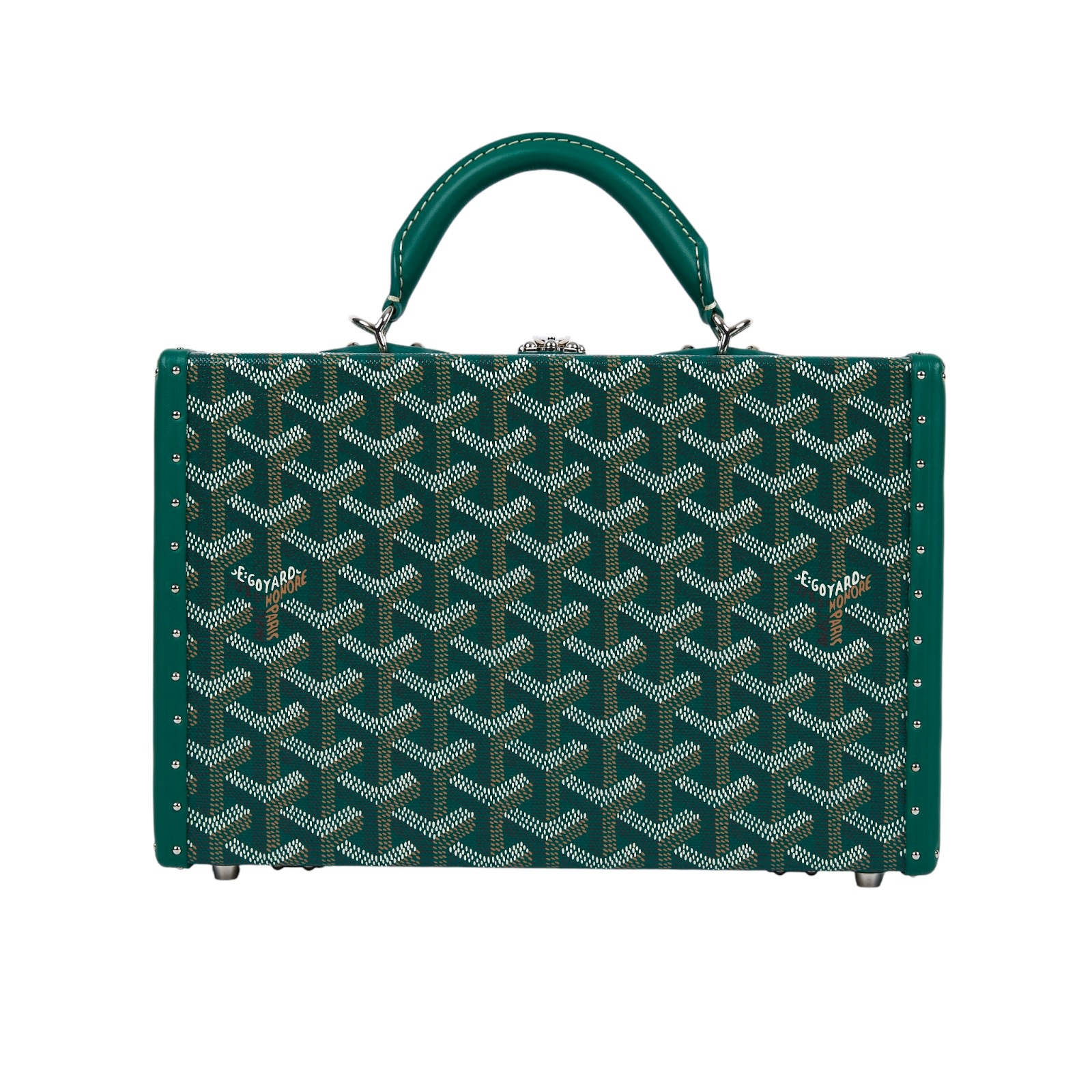 高雅德 GOYARD Grand Hotel trunk bag 手提 旅行箱 GHOTE1PMLTY  防塵袋/原廠盒子/購買證明