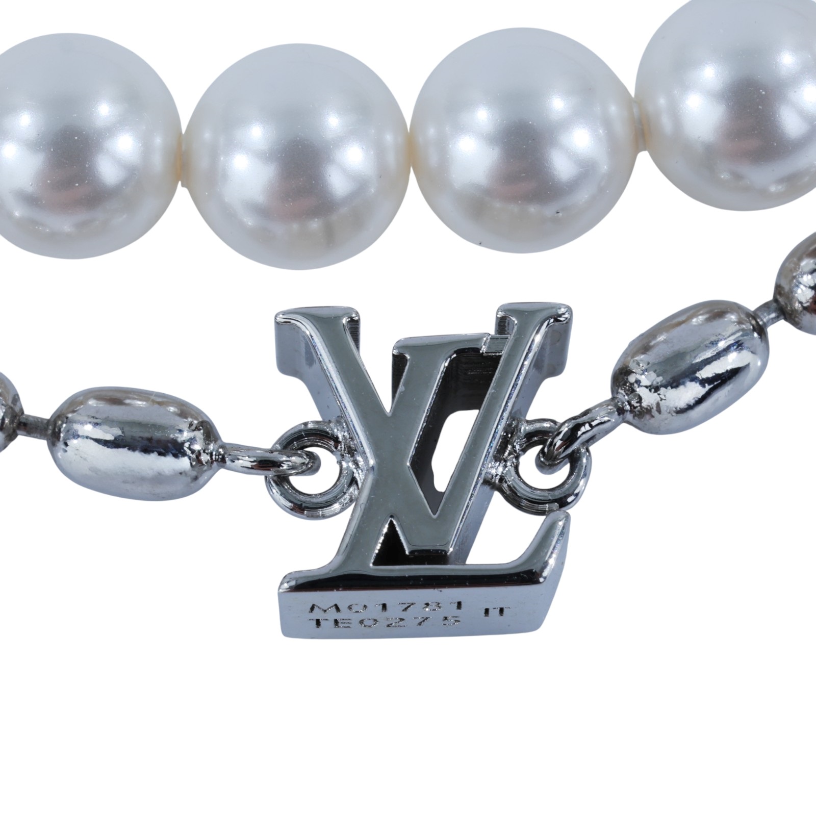 路易威登 LOUIS VUITTON Pearls Fusion 項鍊 M01781 Pearls Fusion 項鍊 原廠盒子/防塵袋/購買證明影本