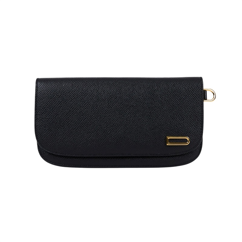 德爾沃 DELVAUX  Vagabond Long Wallet 錢包 長夾 AB0675BKN 黑VAGABONG長夾 無附屬品