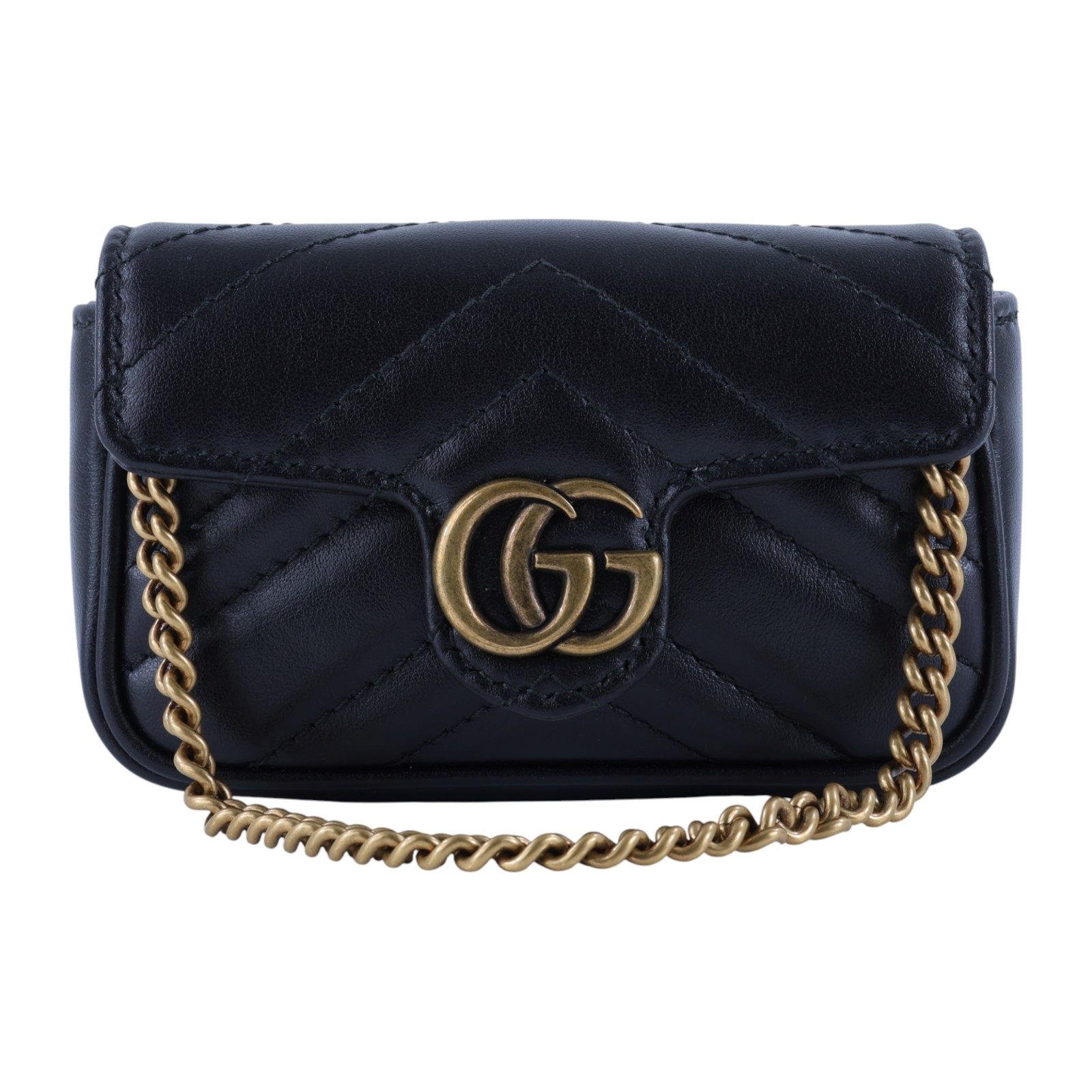 古馳 GUCCI GG Marmont 迷你 卡包 手拿包 575161 DTDCT 黑MARMONT MINI 原廠盒子/防塵袋