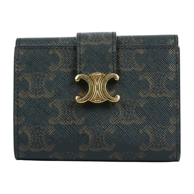 思琳 CELINE Nino 標誌印花 精緻飾帶 錢包 短夾 10M962CQH 凱旋門NINO老花短夾 原廠盒子/防塵袋