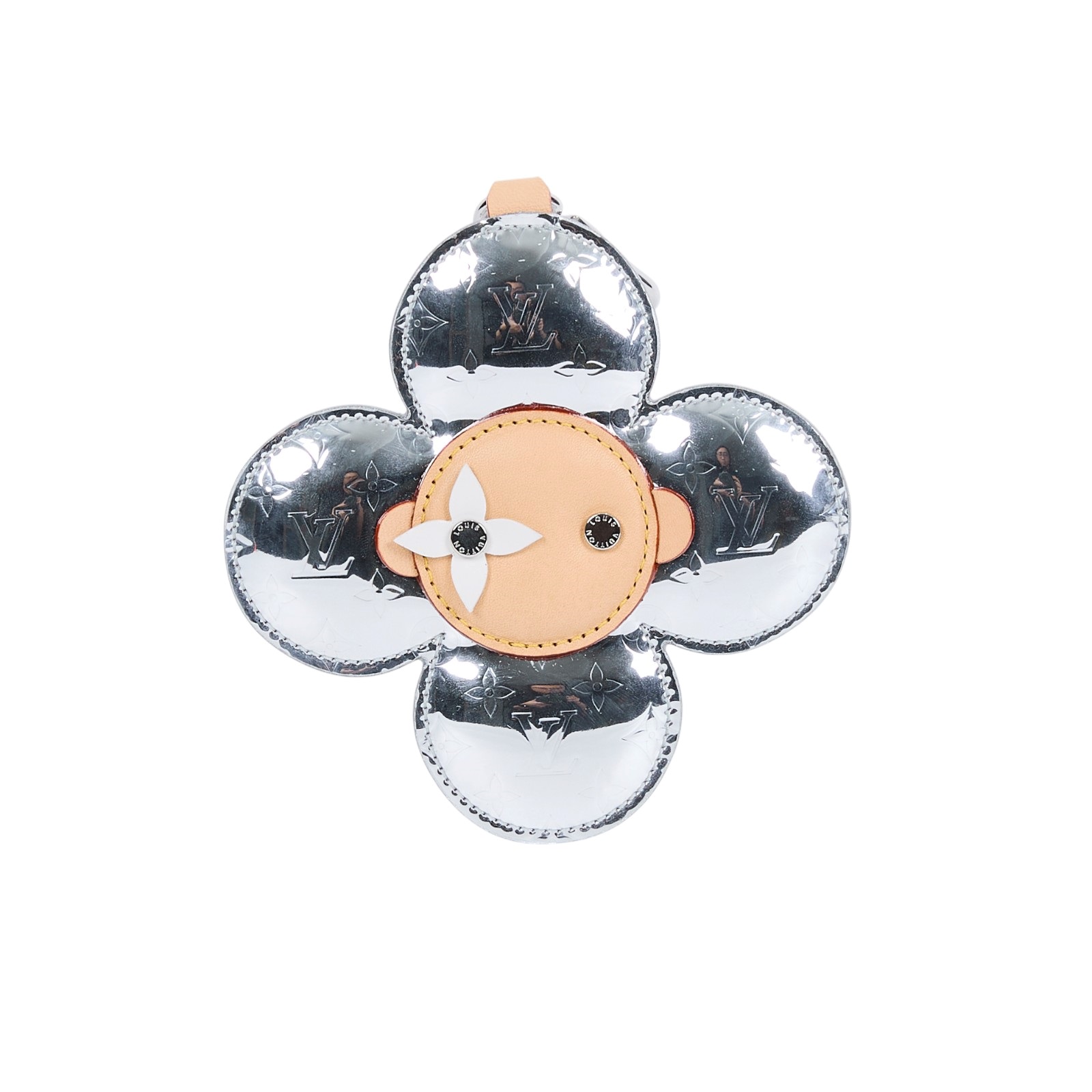 路易威登 LOUIS VUITTON Vivienne Head Monogram Mirror 吊飾 鎖匙扣 包掛 M03280  原廠盒子/防塵袋