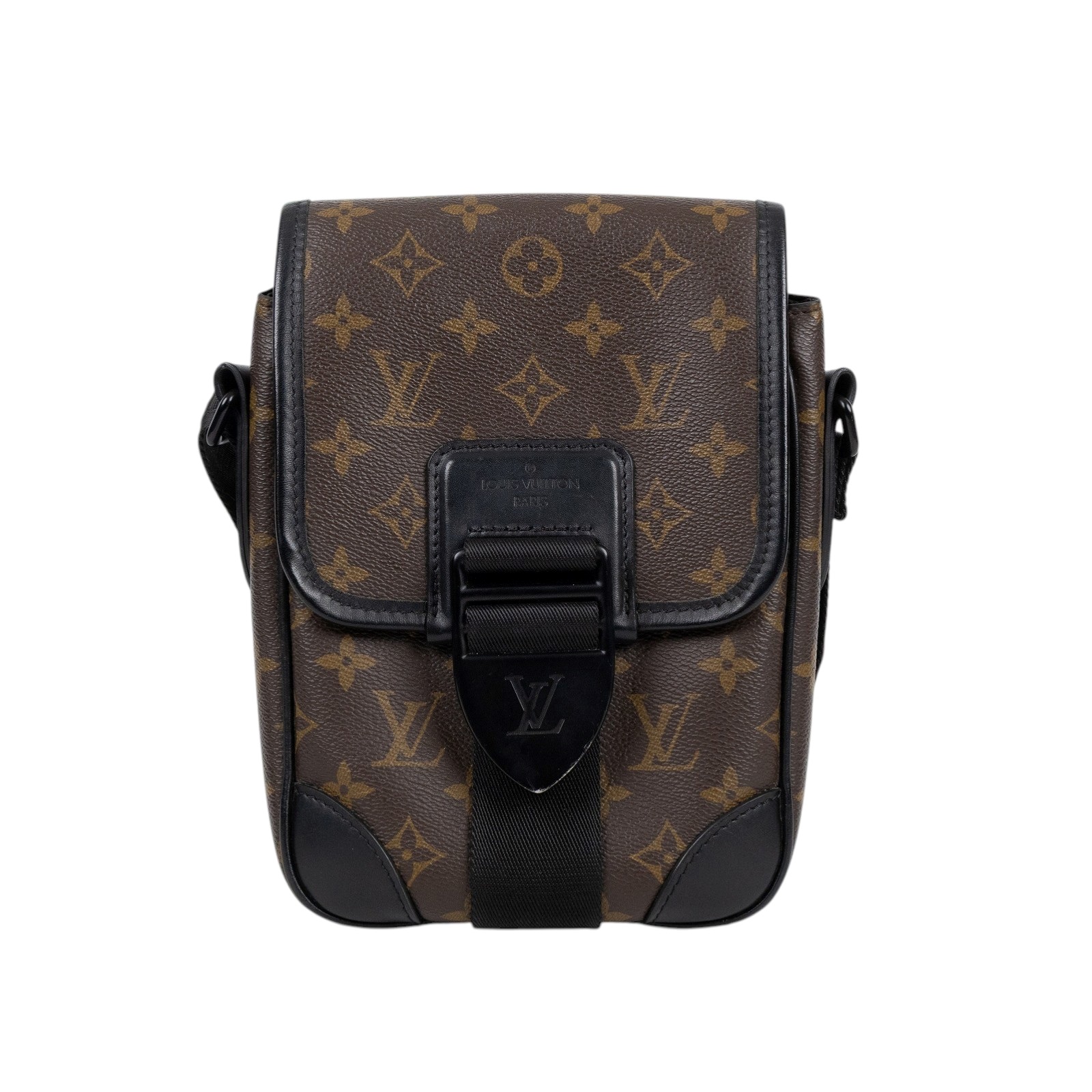 路易威登 LOUIS VUITTON ARCHY MESSENGER PM 肩背包 郵差包 M46442 晶片款  無附屬品