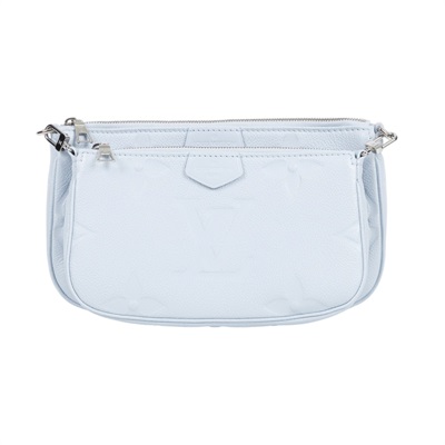 路易威登 LOUIS VUITTON Multi Pochette Accessoires Monogram 斜背包 肩背包 手拿包 M47173 晶片款  原廠盒子/背帶2/購買證明