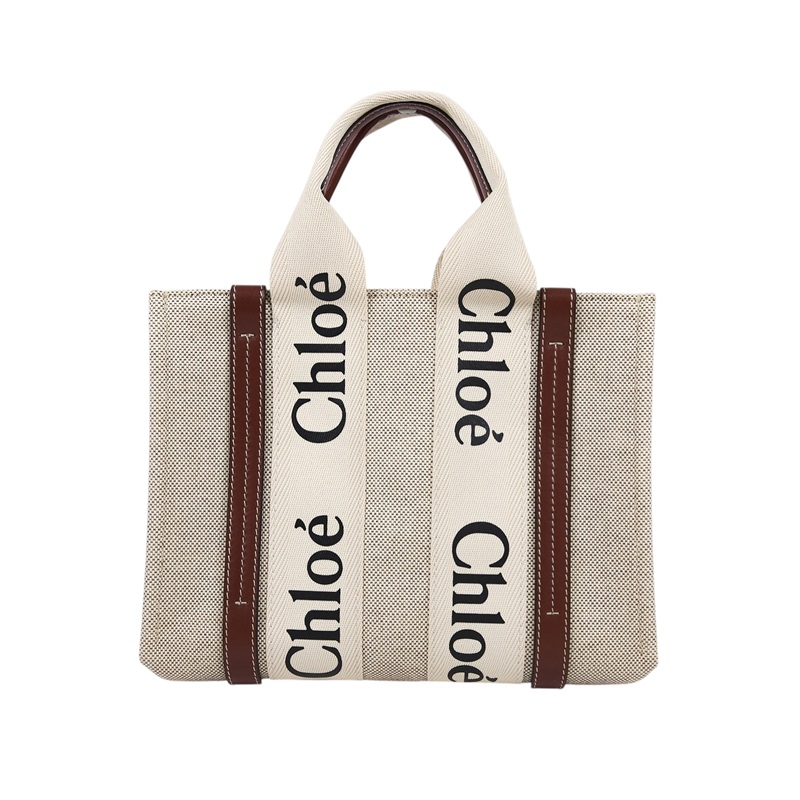 蔻依 CHLOE Woody Small 手提包 肩背包 托特包 CHC21WS397E6690U 棕WOODY SMALL 防塵袋/保證卡