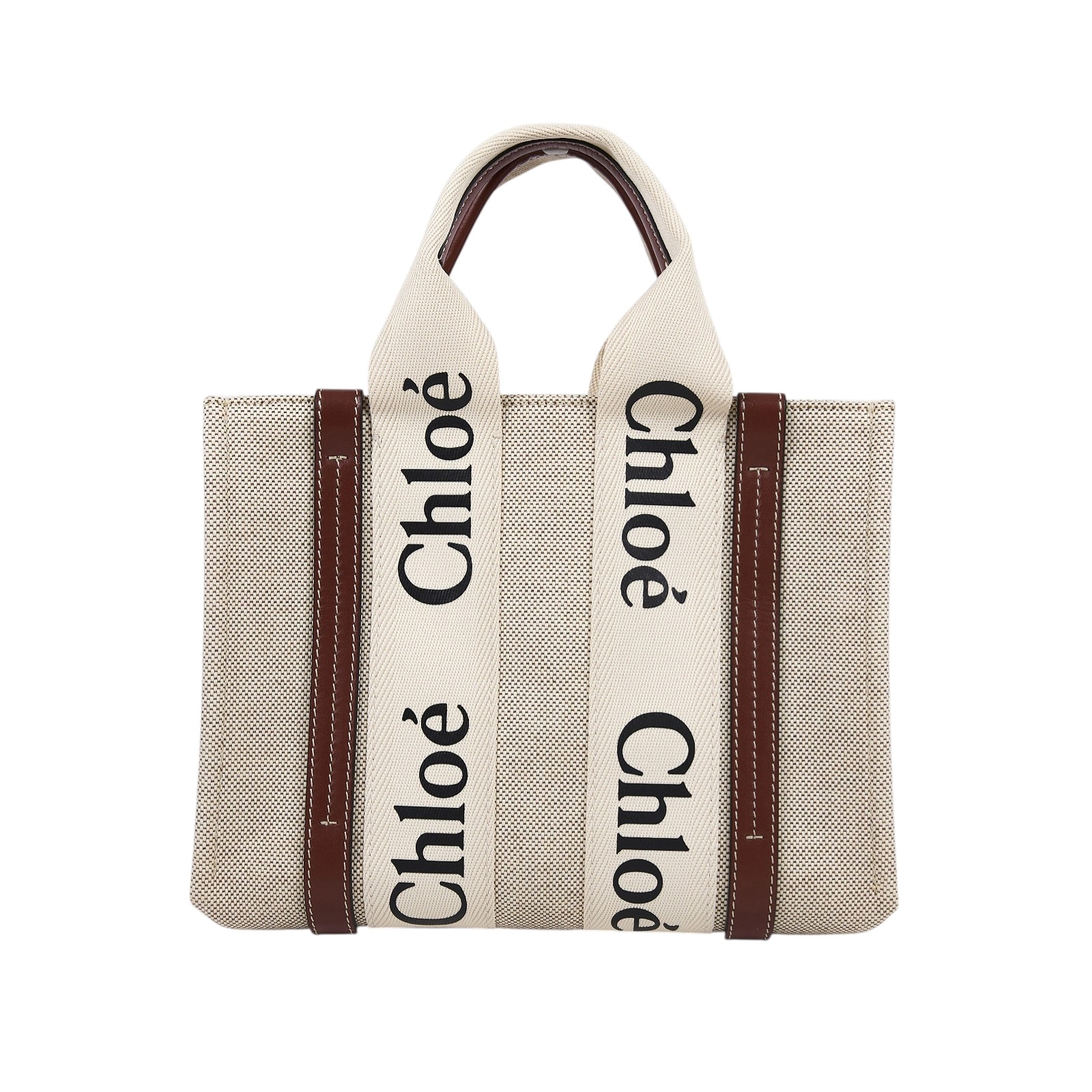 蔻依 CHLOE Woody Small 手提包 肩背包 托特包 CHC21WS397E6690U 棕WOODY SMALL 防塵袋/保證卡