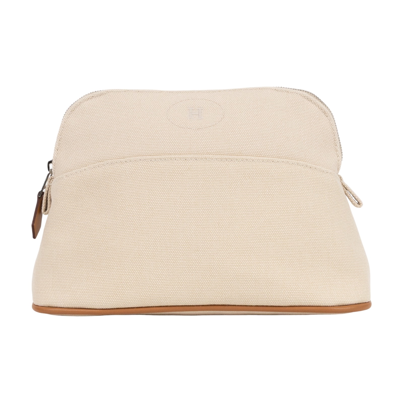 愛馬仕 Hermes Bolide 收納包 迷你型 H103773Mv01 /H103773M 01 B刻米BOLIDE CASE化妝包 原廠盒子