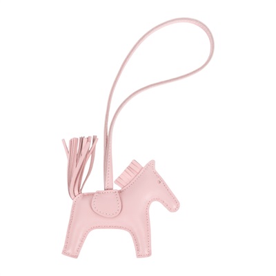 愛馬仕 Hermes Rodeo PM 飛馬 吊飾 RODEOPM /H064929CA W刻粉色小馬 PM 原廠盒子/購買證明影本