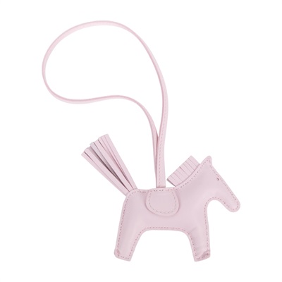 愛馬仕 Hermes Rodeo PM 飛馬 吊飾 戀愛粉色 H064929CAEZ / W刻M7戀愛粉色小馬 PM 原廠盒子/購買證明影本