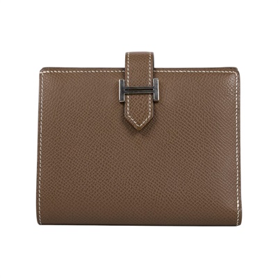 愛馬仕 Hermes Bearn 短夾 BEARN Y US 011DY 大象灰BEARN短夾 原廠盒子