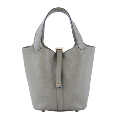 愛馬仕 Hermes Picotin Lock 18 菜籃子包 PT18 B MZ 011CG B刻威爾法米金PICOTIN 18 原廠盒子/防塵袋/鎖組