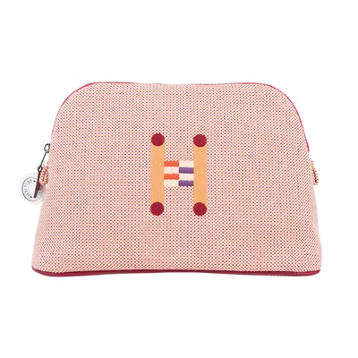 愛馬仕 Hermes Bolide 收納包 中型 橘色 覆盆子紅 H103751Mv03  紅BOLIDE CASE帆布化妝包 中 無附屬品