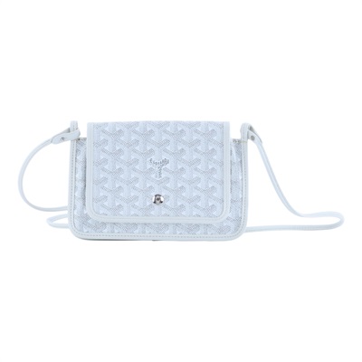 高雅德 GOYARD Plumet Pocket Wallet 肩背 隨身錢包 PLUMETPMLTY 白PLUMET 防塵袋