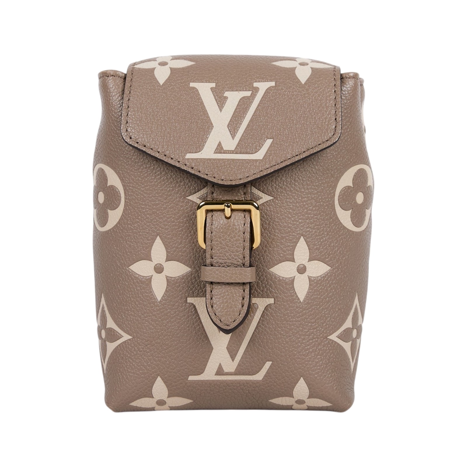 路易威登 LOUIS VUITTON Tiny Empreinte 後背包 雙肩包 Monogram 老花 M80738 晶片款  背帶2