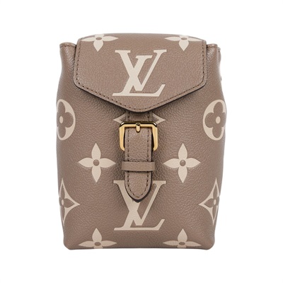 路易威登 LOUIS VUITTON Tiny Empreinte 後背包 雙肩包 Monogram 老花 M80738 晶片款  背帶2