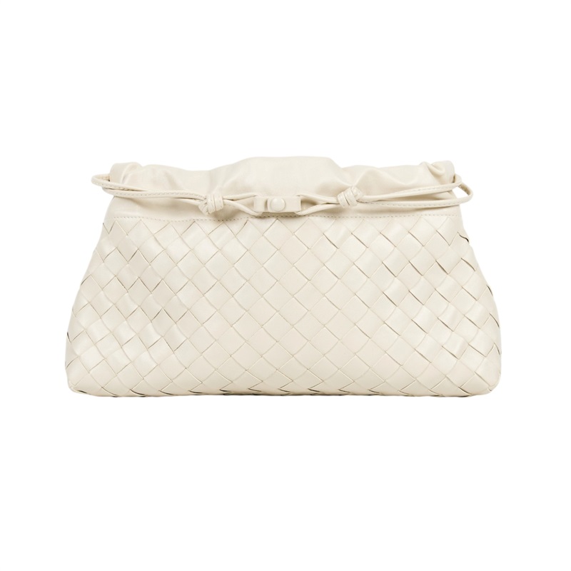 寶緹嘉 BOTTEGA VENETA Dustbag Notte 肩背包 839394V3IV0 米白Dustbag Notte 背帶