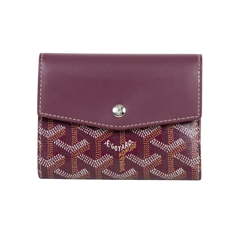 高雅德 GOYARD Saint Gabriel 錢包 三折 短夾 STGABRPMLTY 紅Saint Gabriel三折短夾 原廠盒子