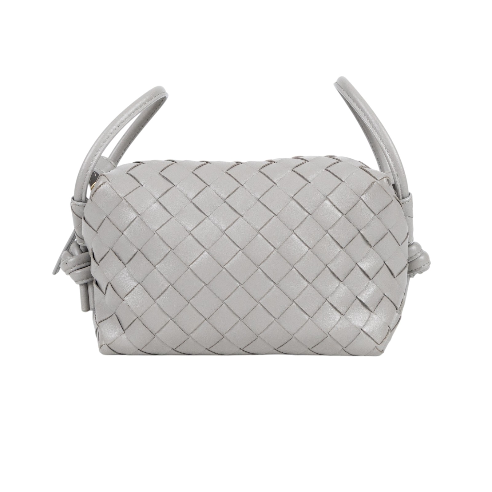 寶緹嘉 BOTTEGA VENETA Loop Top 編織 手提包 肩背包 796615V2HL1 灰TOP HANDLE LOOP 防塵袋