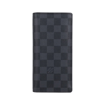 路易威登 LOUIS VUITTON Brazza 錢包 長夾 棋盤格 N62665 晶片款 黑棋盤雙開長夾 防塵袋/原廠盒子