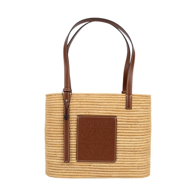 羅意威 LOEWE Square Basket 手袋 小型 A223099X02 草編Square Basket SMALL 防塵袋