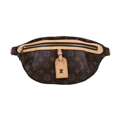 路易威登 LOUIS VUITTON High Rise 腰包 經典帆布 M46784 晶片款 原花寬背帶胸包 原廠盒子/防塵袋/購買證明