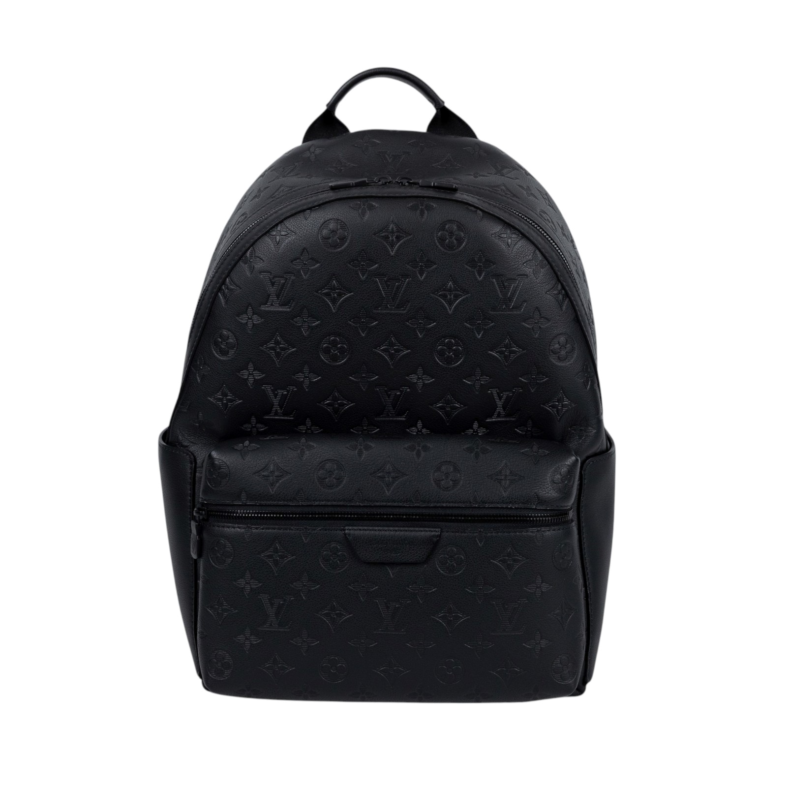 路易威登 LOUIS VUITTON Discovery 後背包 黑色 M46553 晶片款 黑壓花Discovery 背包 PM 原廠盒子/防塵袋