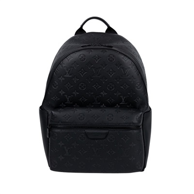 路易威登 LOUIS VUITTON Discovery 後背包 黑色 M46553 晶片款 黑壓花Discovery 背包 PM 原廠盒子/防塵袋