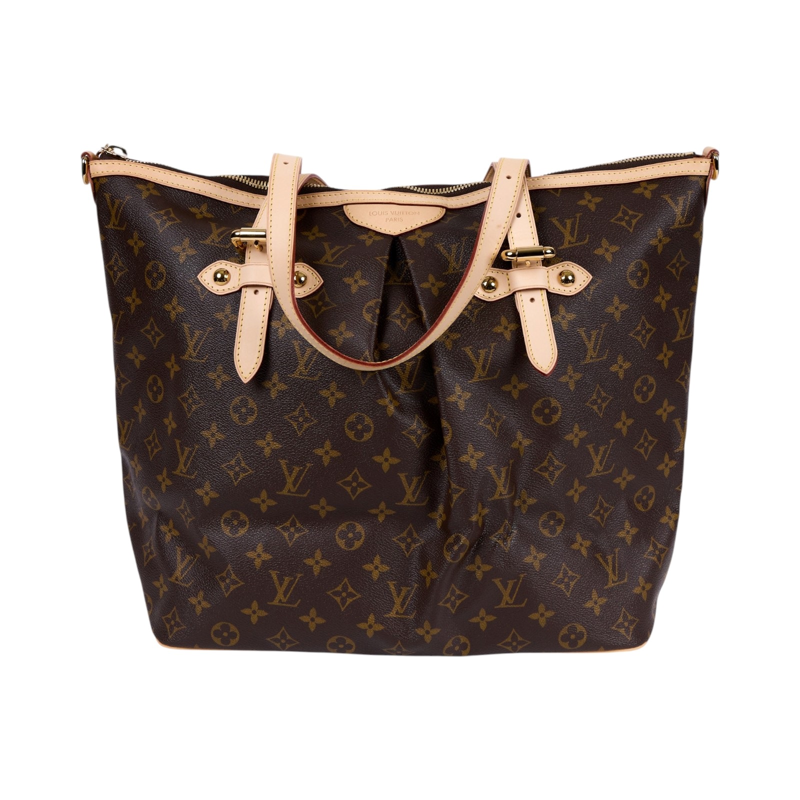 路易威登 LOUIS VUITTON Palermo GM 手提包 M40146 原花PALERMO GM 原廠盒子/購買證明/背帶