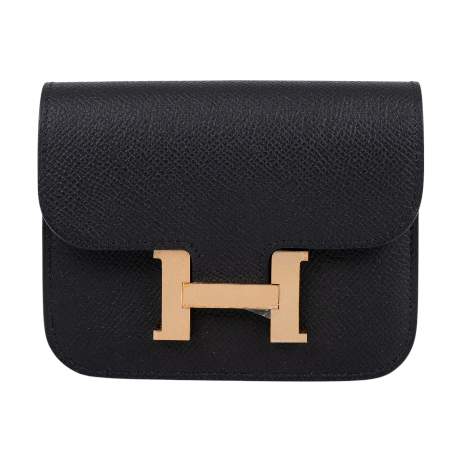 愛馬仕 Hermes Constance Bag 康康包 短夾 Slim  CNSLIM K M2 001 MM  原廠盒子/防塵袋