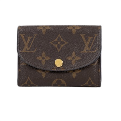 路易威登 LOUIS VUITTON Rosalie 零錢包 經典帆布 紫紅色 M41939 晶片款 酒紅色Rosalie 零錢包 原廠盒子/防塵袋