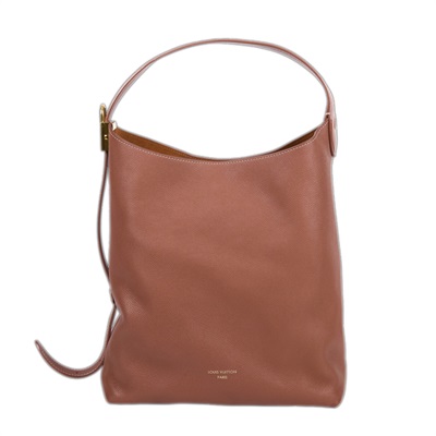 路易威登 LOUIS VUITTON Low Key Hobo MM 肩背包 斜背包 M24974 晶片款 棕Low Key Hobo MM 內袋