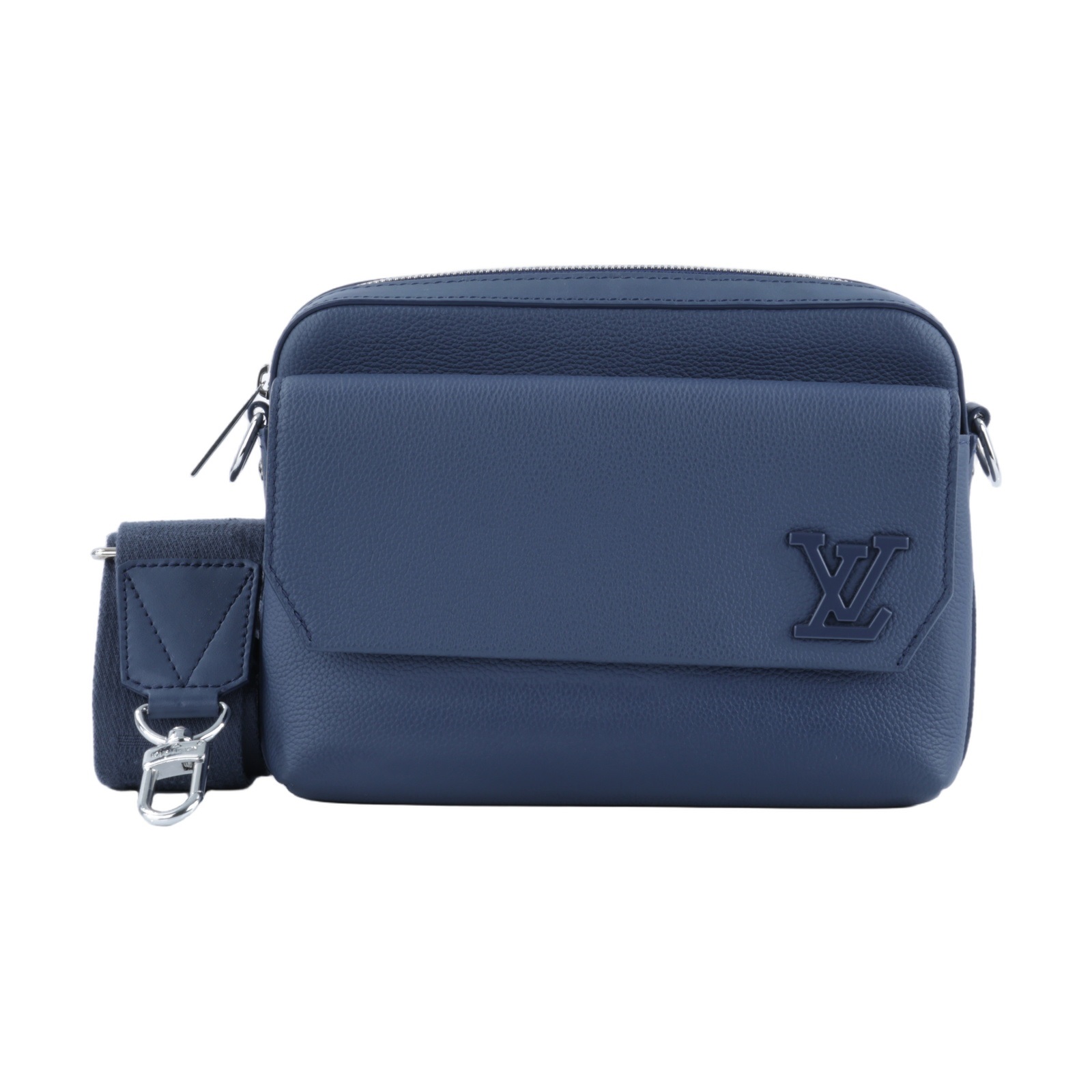 路易威登 LOUIS VUITTON Fastline Messenger 郵差包 肩背包 斜背包 M22611 晶片款  防塵袋/背帶