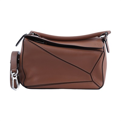 羅意威 LOEWE Small Puzzle bag 肩背 斜背包 322.30.S21 焦糖PUZZLE SMALL 防塵袋/背帶