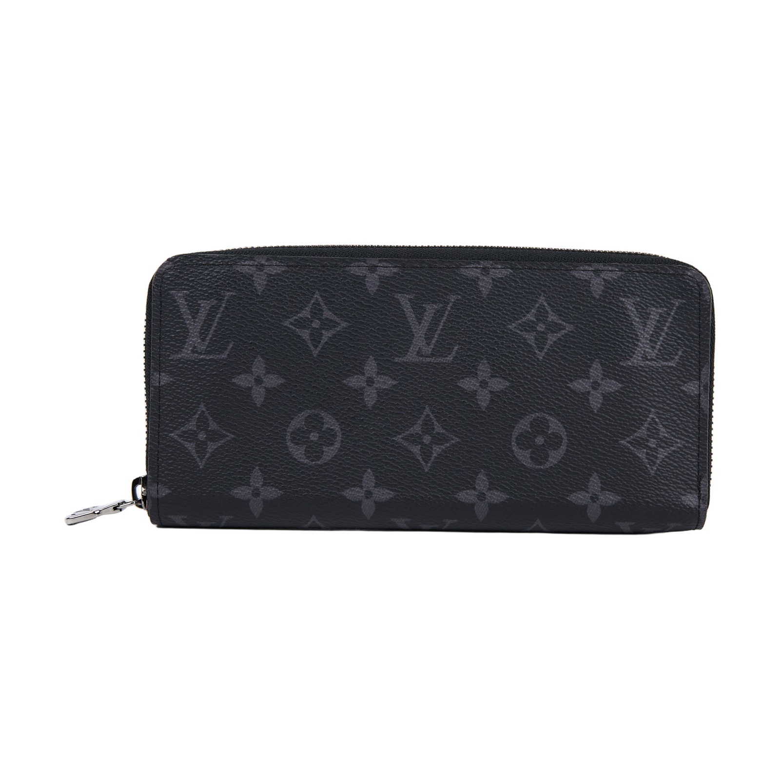 路易威登 LOUIS VUITTON 錢包 拉鍊 長夾 M11611 晶片款 黑原花拉鍊長夾 原廠盒子/防塵袋