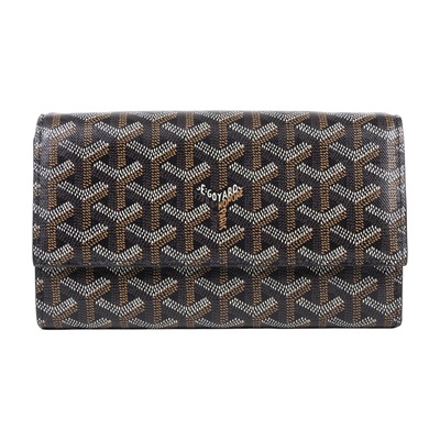 高雅德 GOYARD Varenne Continental Wallet 錢包 VAREN3MMLTY 黑棕Varenne WOC 防塵袋