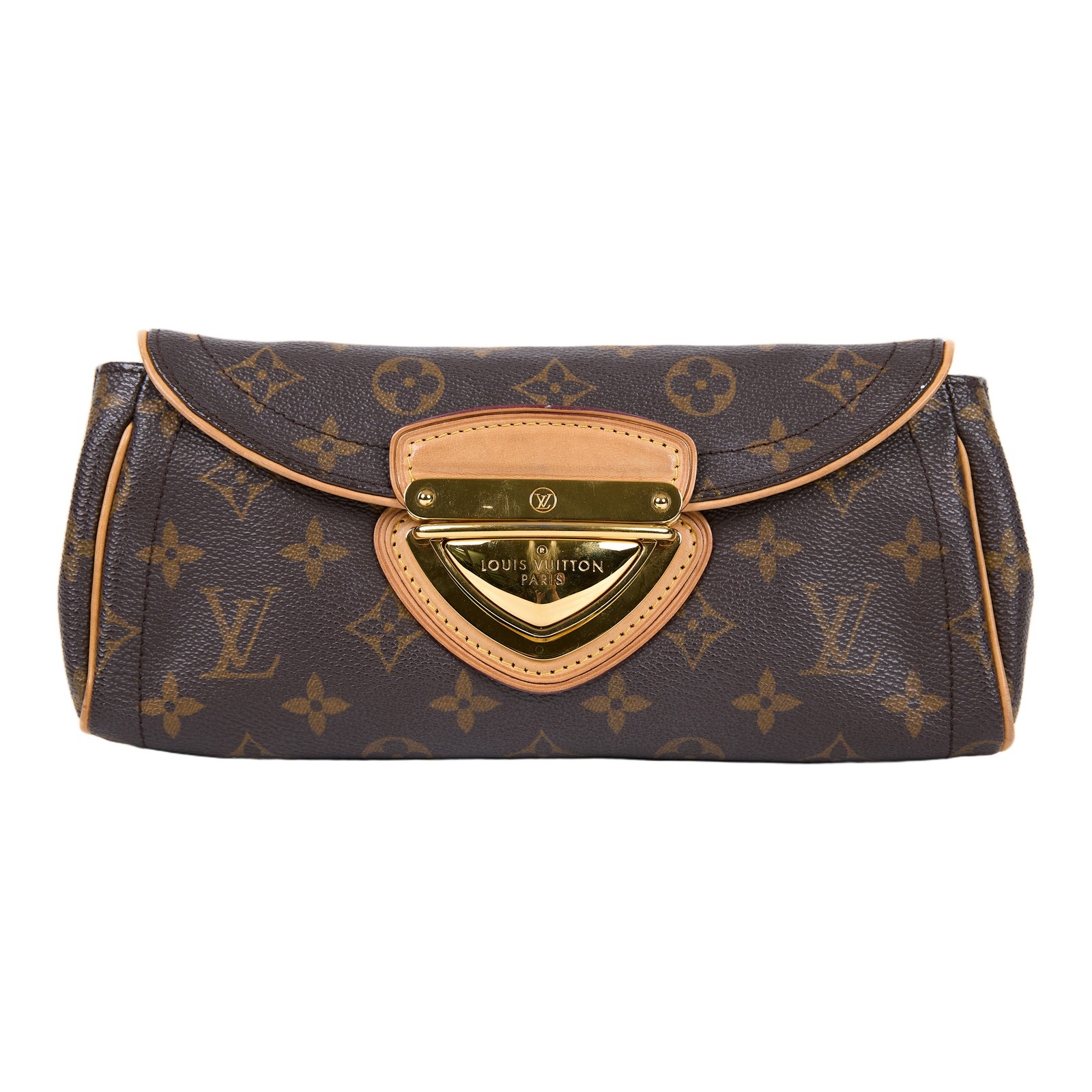 路易威登 LOUIS VUITTON Pochette Beverly 手提包 肩背包 腋下包 M40122 原花Pochette Beverly 背帶