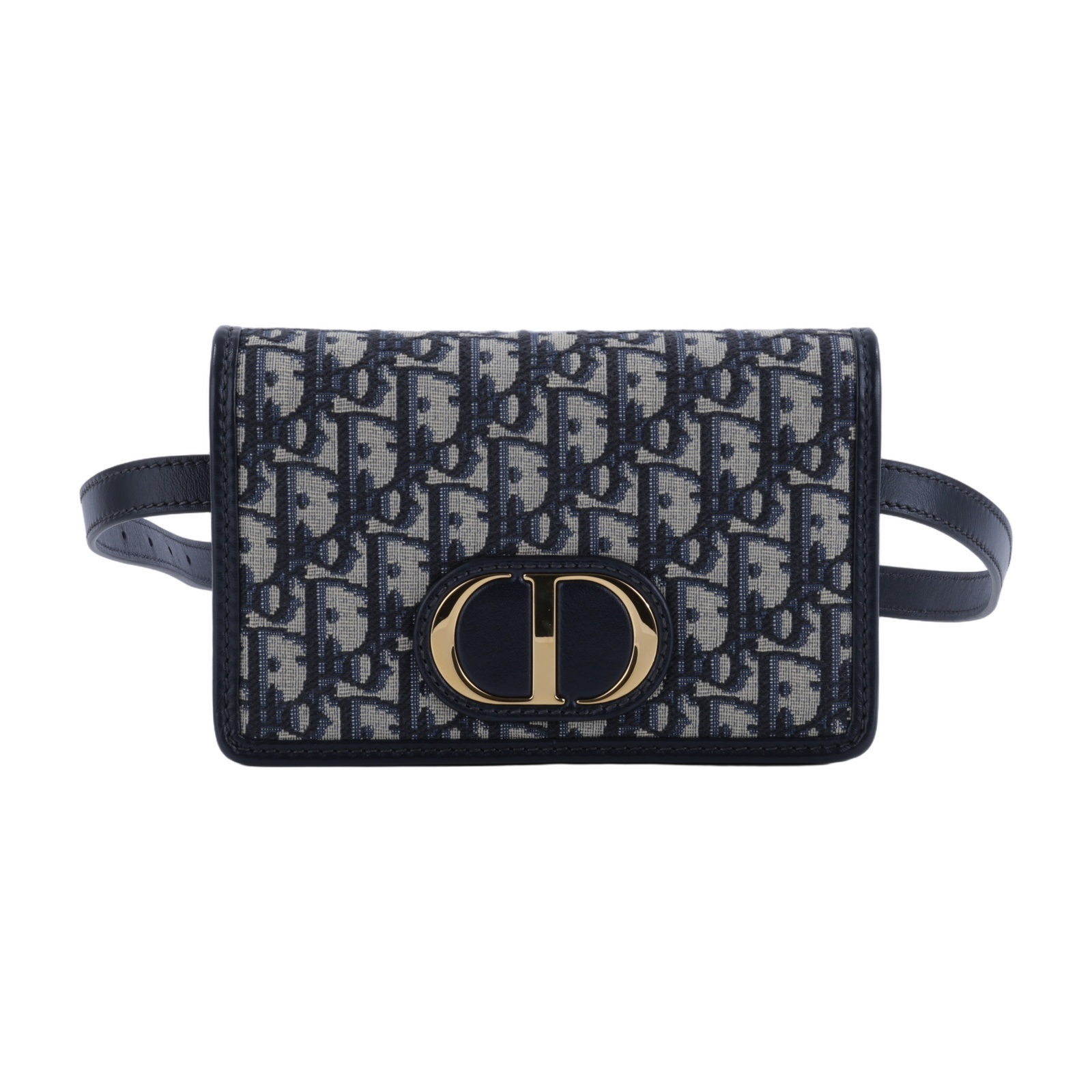 迪奧 CHRISTIAN DIOR Lady Dior My 帆布 鍊條 肩背 手拿包 S2086UTZQ  原廠盒子/背帶