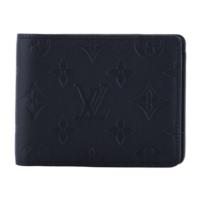 路易威登 LOUIS VUITTON Multiple 錢包 短夾 M62901 晶片款 黑原花壓印Multiple短夾 原廠盒子/防塵袋