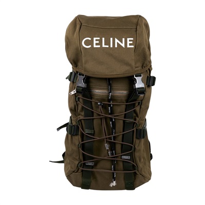 思琳 CELINE 後背包 登山背包 197072DO8 軍綠登山後背包 無附屬品