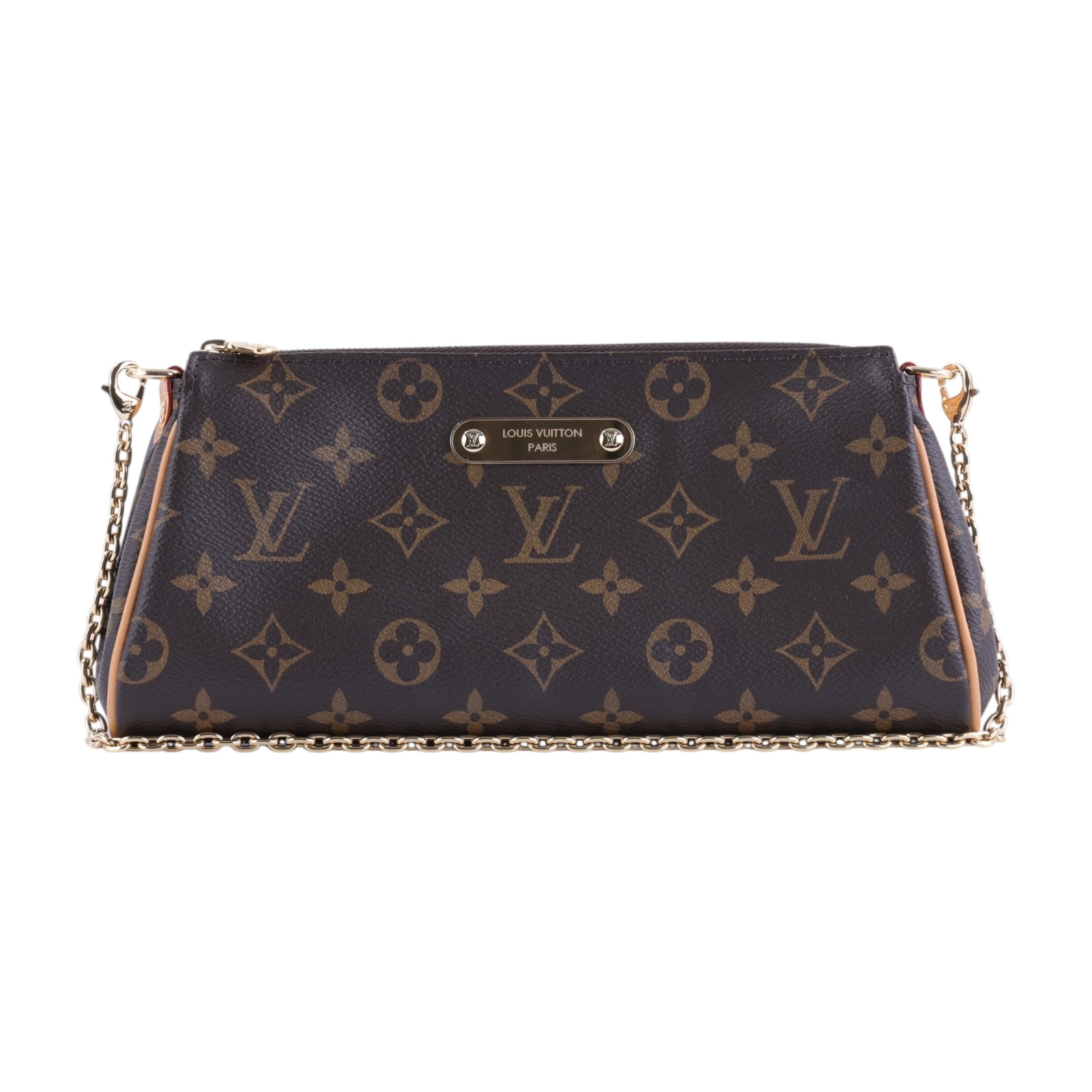 路易威登 LOUIS VUITTON Pochette Eva 手拿包 M13567 晶片款 Pochette Eva 原廠盒子/防塵袋/購買證明/背帶