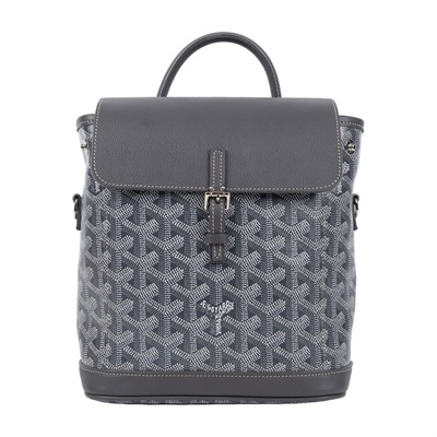 高雅德 GOYARD Alpin 迷你背包 ALPIN2MINTY 灰ALPIN MINI後背包 防塵袋/國外購買證明