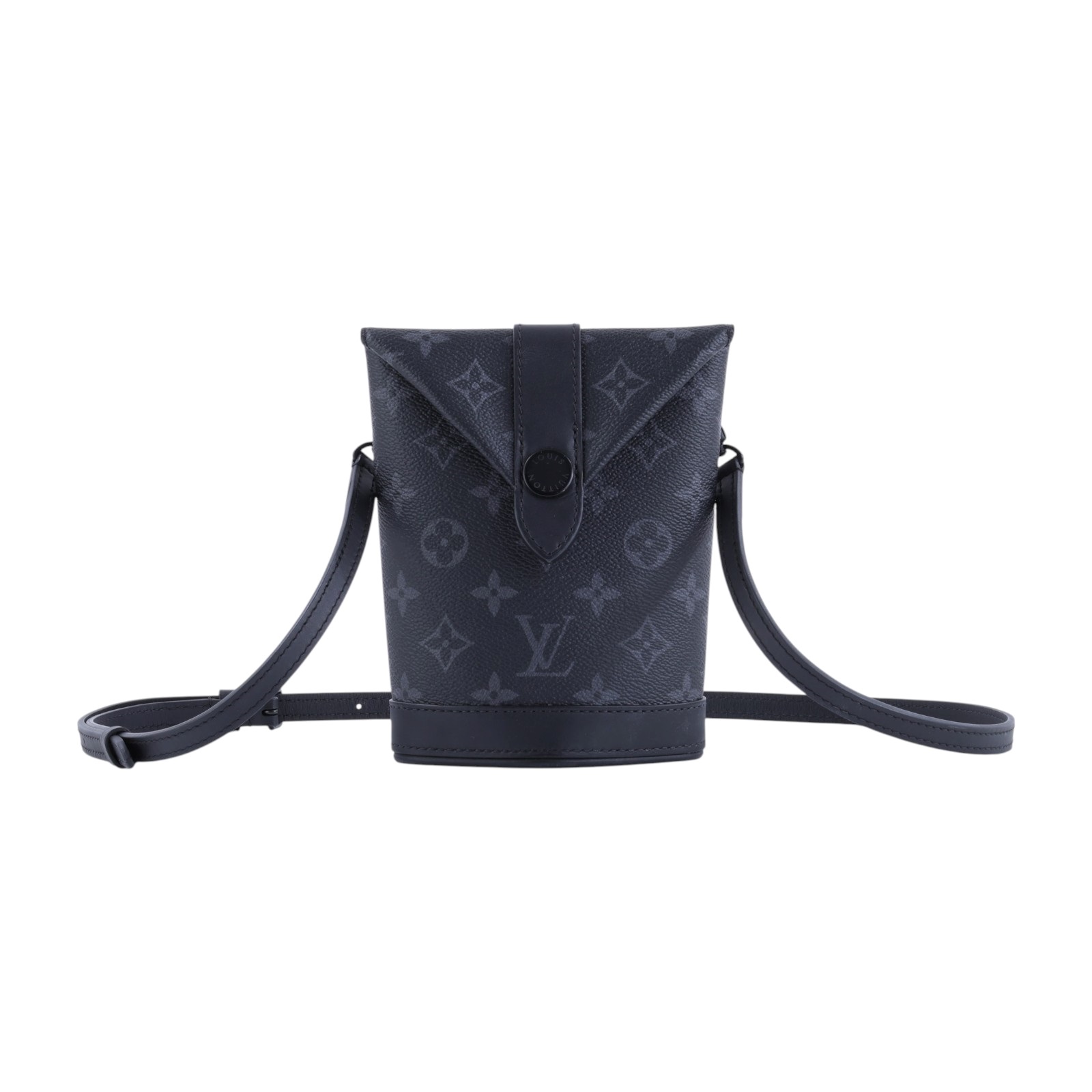 路易威登 LOUIS VUITTON Envelope Pouch 隨身包 M11613 晶片款 黑原花Envelope Pouch 原廠盒子/防塵袋/背帶