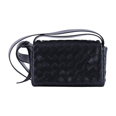 寶緹嘉 BOTTEGA VENETA Intrecciato 翻蓋編織迷你包 857931V2HL0 晶片款  無附屬品