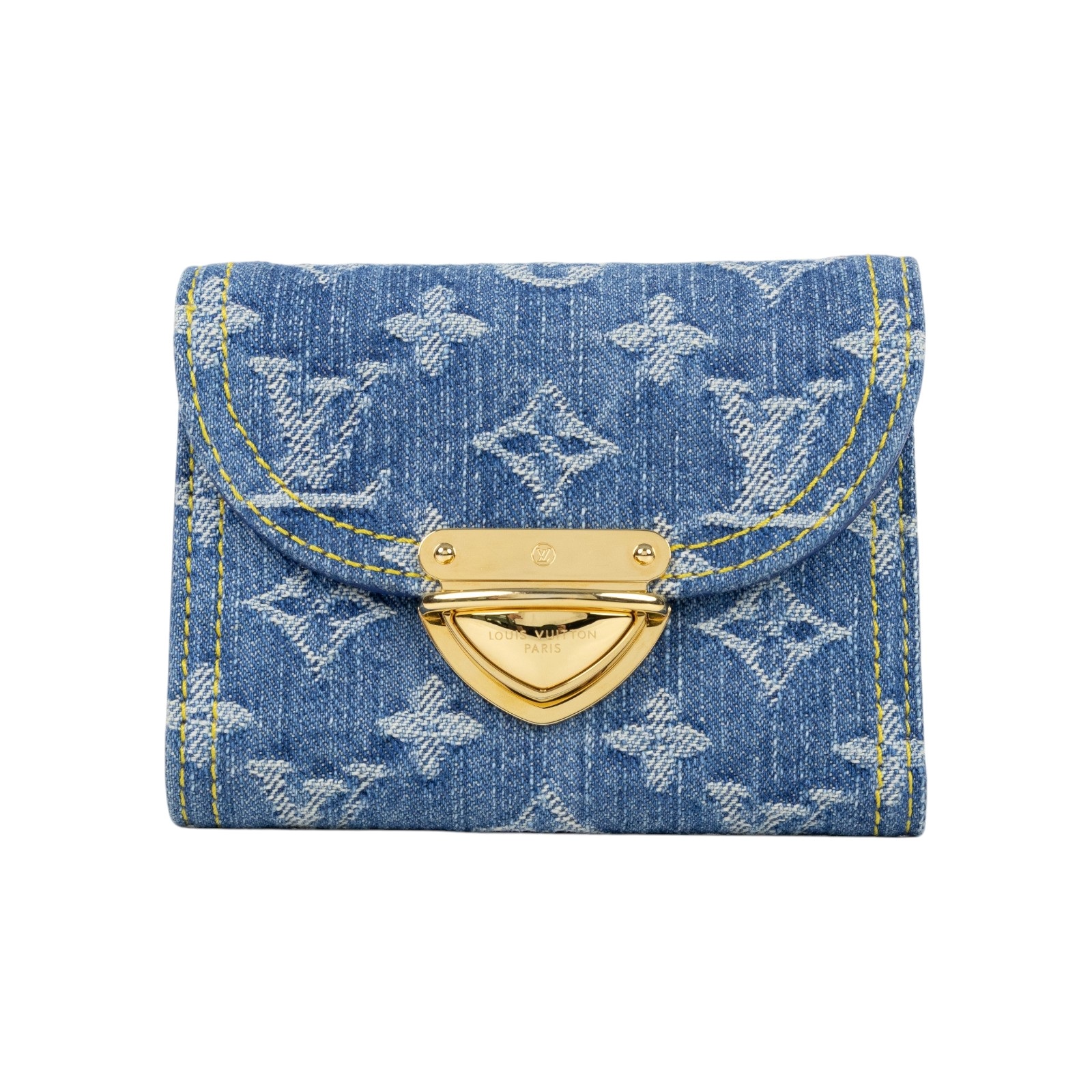 路易威登 LOUIS VUITTON Victorine 牛仔 錢包 M82959 晶片款  原廠盒子/防塵袋/購買證明