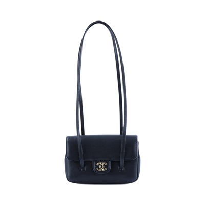 香奈兒 CHANEL preppy coco mini CF 口蓋包 晚宴包 肩背包 手拿包 AP5068 晶片款 黑preppy coco mini 原廠盒子