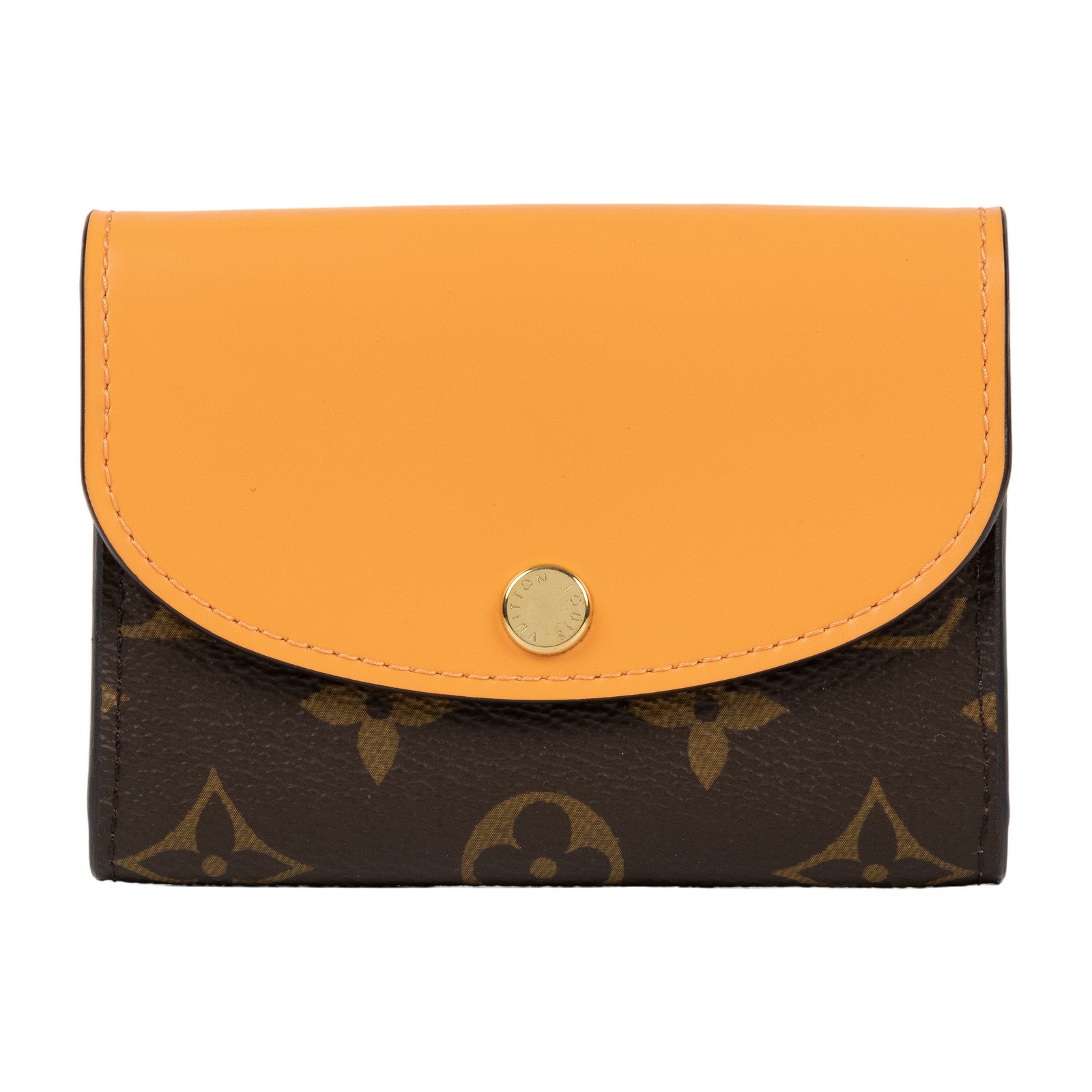 路易威登 LOUIS VUITTON Rosari 卡夾 零錢包 短夾 M83581 晶片款 杏桃Rosari卡夾 防塵袋/原廠盒子