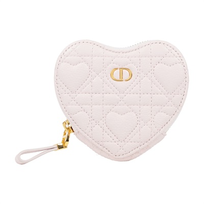 迪奧 CHRISTIAN DIOR Caro 中型 肩背 心形小袋 鏈帶 小牛皮 S5097UNID  原廠盒子/防塵袋/背帶