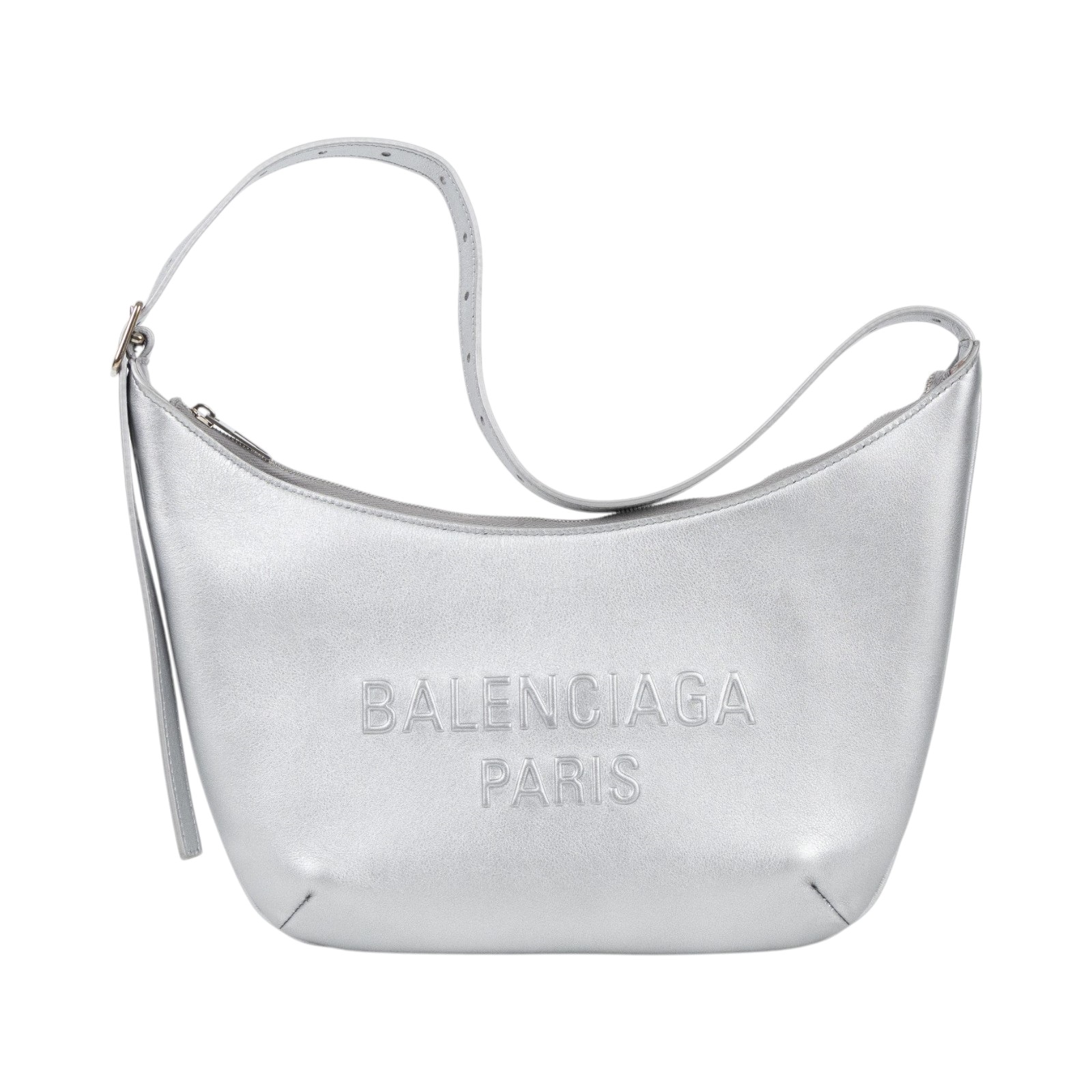 巴黎世家 BALENCIAGA Mary Kate 手提包 肩背包 7717332AAKE 銀MARY KATE肩背包 防塵袋/購買證明