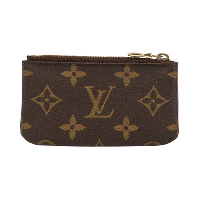 路易威登 LOUIS VUITTON 鑰匙零錢包 吊飾 經典帆布 M62650 原花鑰匙零錢包 無附屬品